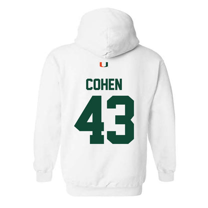 Miami - NCAA Football : Andrew Cohen - Classic Shersey Hooded Sweatshirt