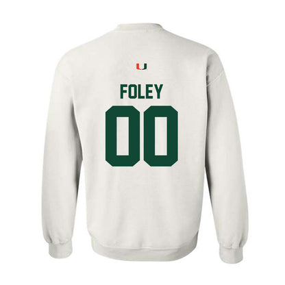 Miami - NCAA Women's Soccer : Claireese Foley - Classic Shersey Crewneck Sweatshirt