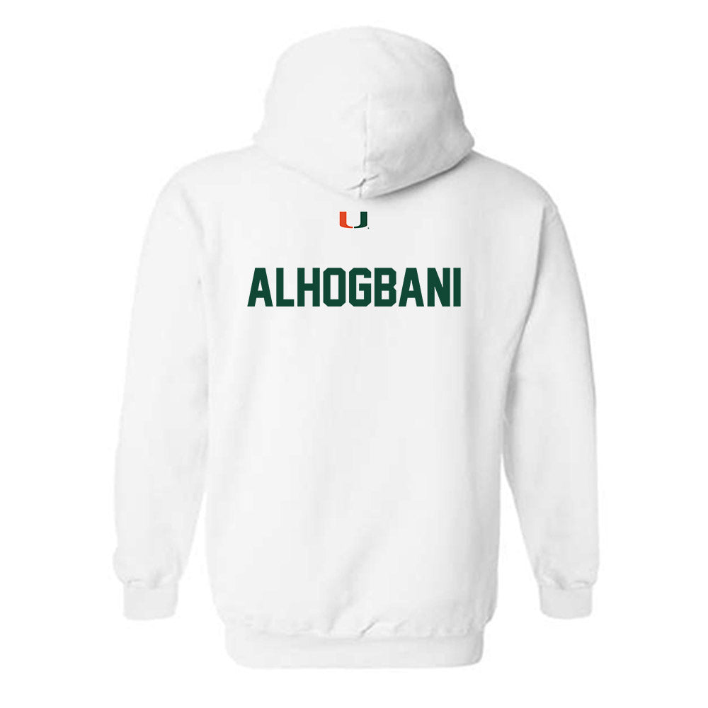 Miami - NCAA Men's Tennis : Saud Alhogbani - Classic Shersey Hooded Sweatshirt-1