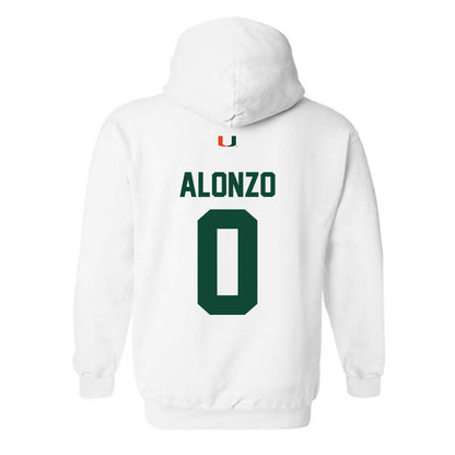 Miami - NCAA Women's Soccer : Vikki Alonzo - Classic Shersey Hooded Sweatshirt-1