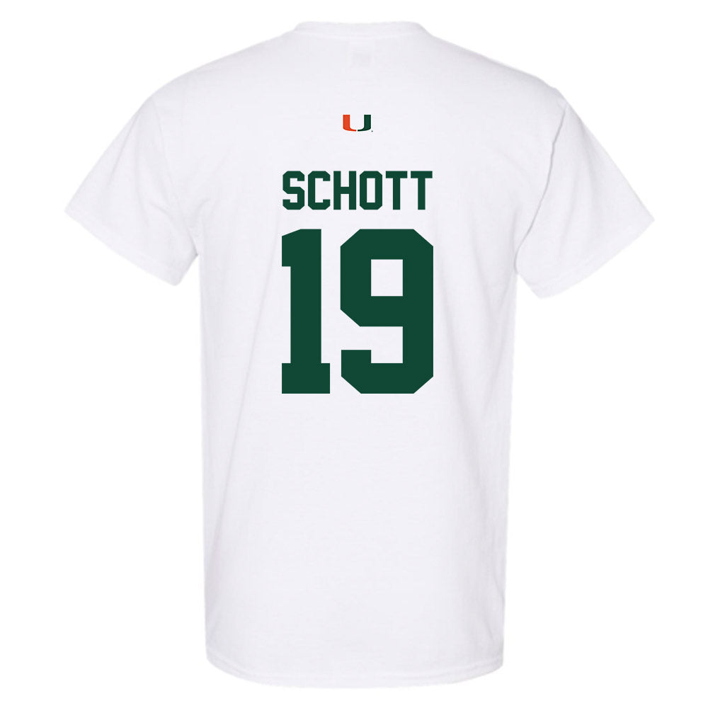 Miami - NCAA Football : Brock Schott - Classic Shersey T-Shirt-1