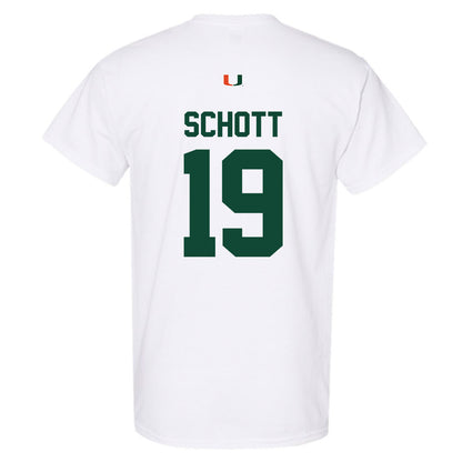 Miami - NCAA Football : Brock Schott - Classic Shersey T-Shirt-1