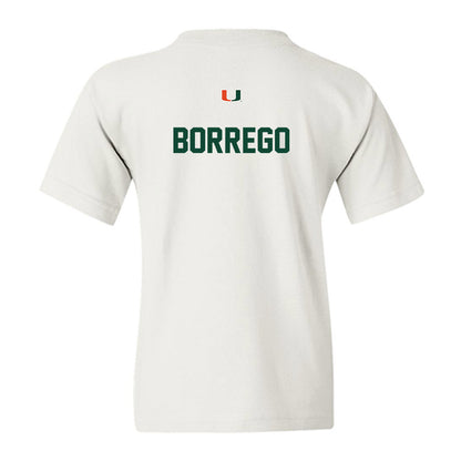 Miami - NCAA Men's Cross Country : Enrique Borrego - Classic Shersey Youth T-Shirt-1