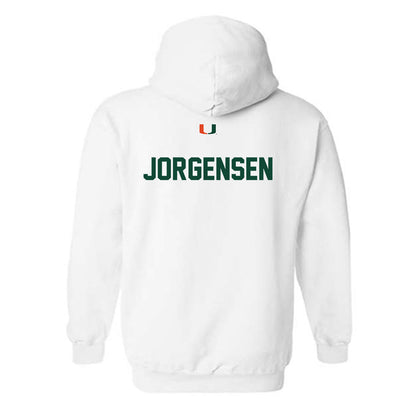 Miami - NCAA Women's Rowing : Kaitlyn Jorgensen - Classic Shersey Hooded Sweatshirt-1