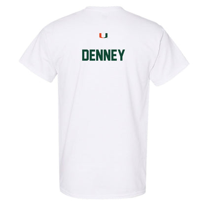 Miami - NCAA Women's Track & Field : Olivia Denney - Classic Shersey T-Shirt-1