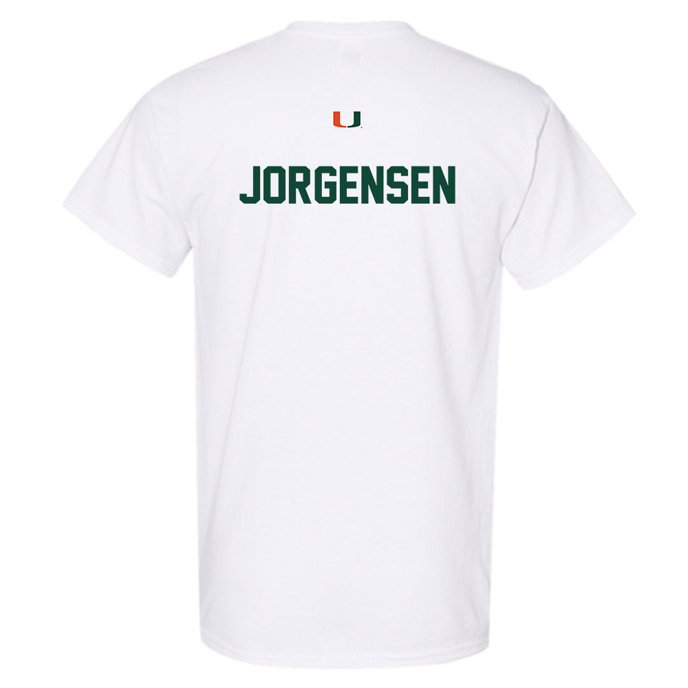 Miami - NCAA Women's Rowing : Kaitlyn Jorgensen - Classic Shersey T-Shirt-1