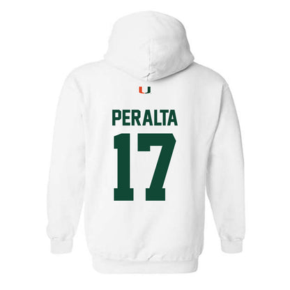Miami - NCAA Baseball : Fabio Peralta - Classic Shersey Hooded Sweatshirt-1