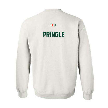 Miami - NCAA Women's Track & Field : Jocelyn Pringle - Classic Shersey Crewneck Sweatshirt-1
