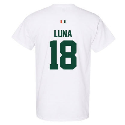 Miami - NCAA Football : Riply Luna - Classic Shersey T-Shirt-1