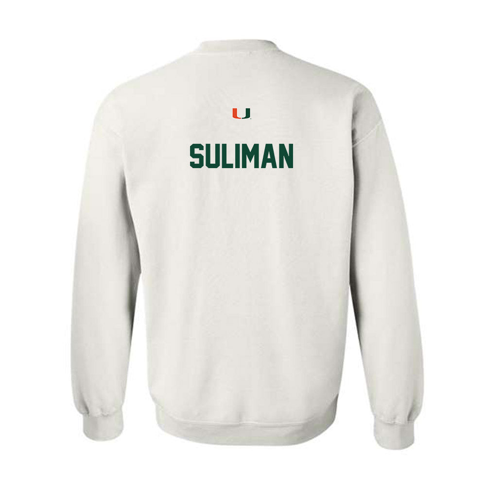 Miami - NCAA Men's Cross Country : Luke Suliman - Classic Shersey Crewneck Sweatshirt