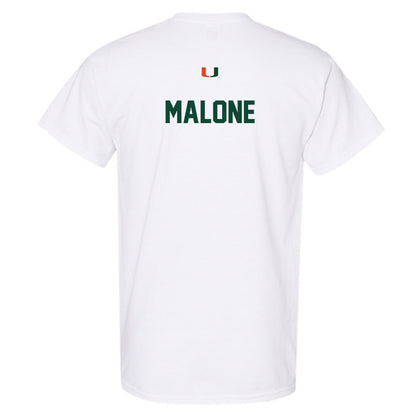 Miami - NCAA Men's Track & Field : Ace Malone - Classic Shersey T-Shirt-1