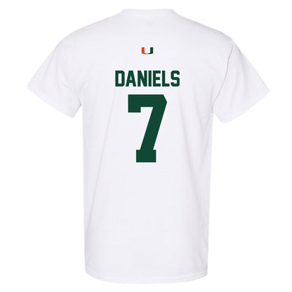 Miami - NCAA Football : CJ Daniels - Classic Shersey T-Shirt-1