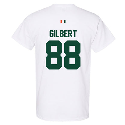 Miami - NCAA Football : Luka Gilbert - Classic Shersey T-Shirt-1