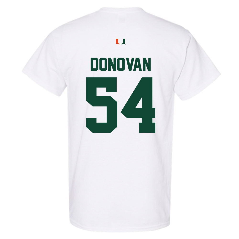 Miami - NCAA Football : Michael Donovan - Classic Shersey T-Shirt-1