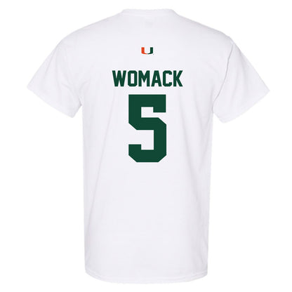 Miami - NCAA Women's Soccer : Jordyn Womack - Classic Shersey T-Shirt-1