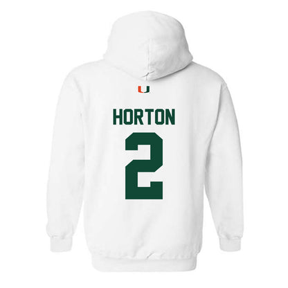 Miami - NCAA Football : Isaiah Horton - Classic Shersey Hooded Sweatshirt