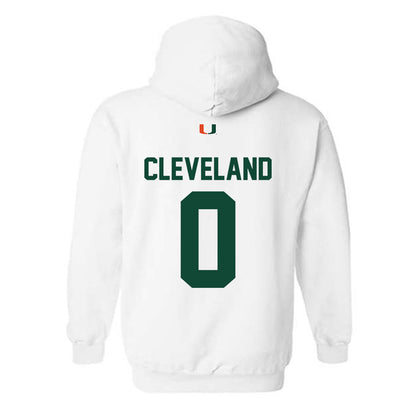 Miami - NCAA Men's Basketball : Matthew Cleveland - Classic Shersey Hooded Sweatshirt