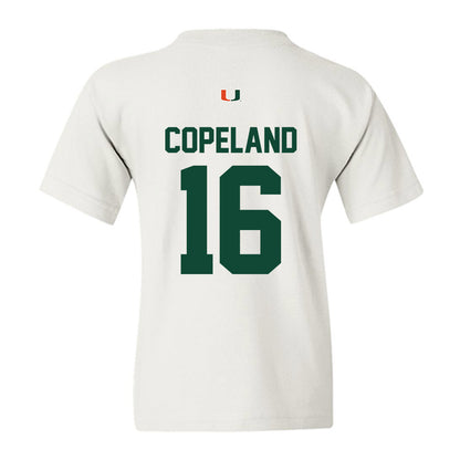 Miami - NCAA Baseball : Cian Copeland - Classic Shersey Youth T-Shirt-1