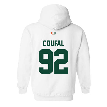 Miami - NCAA Football : Sam Coufal - Classic Shersey Hooded Sweatshirt