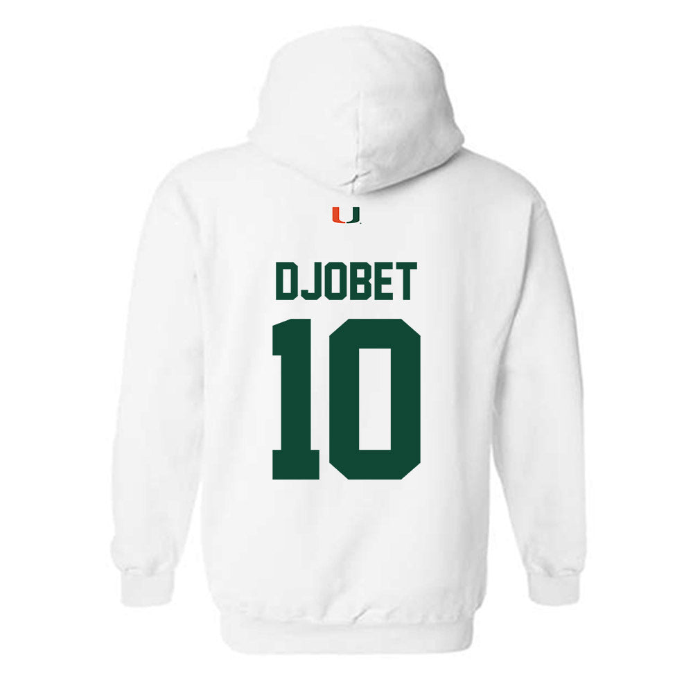 Miami - NCAA Men's Basketball : Paul Djobet - Classic Shersey Hooded Sweatshirt