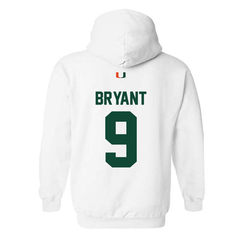 Miami - NCAA Football : Malik Bryant - Classic Shersey Hooded Sweatshirt-1