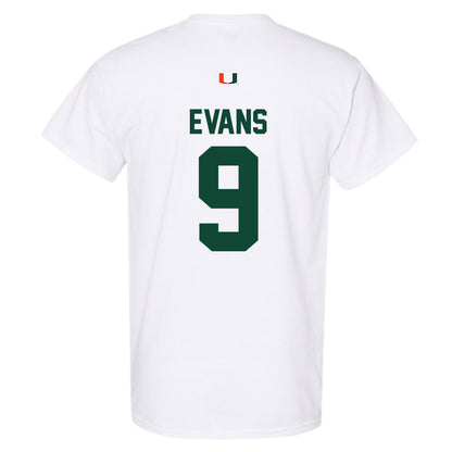 Miami - NCAA Baseball : Rob Evans - Classic Shersey T-Shirt-1