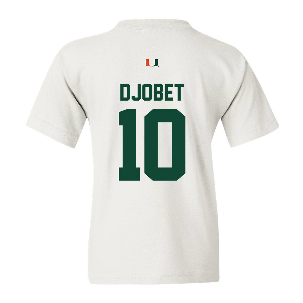 Miami - NCAA Men's Basketball : Paul Djobet - Classic Shersey Youth T-Shirt