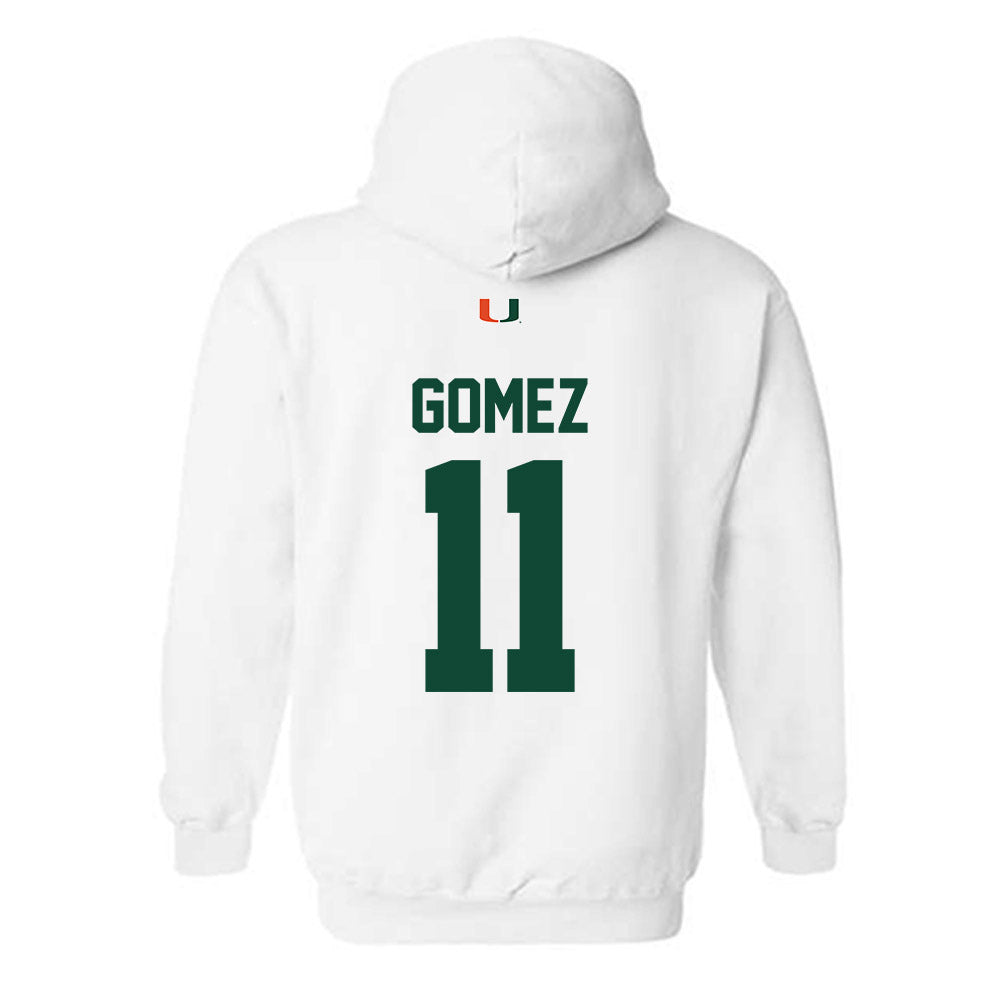 Miami - Women's Volleyball Alumni : Blair Gomez - Classic Shersey Hooded Sweatshirt