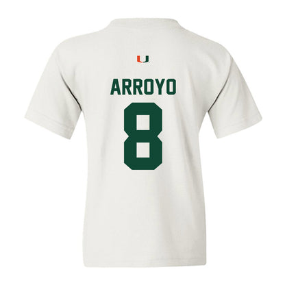 Miami - NCAA Football : Elijah Arroyo - Classic Shersey Youth T-Shirt-1