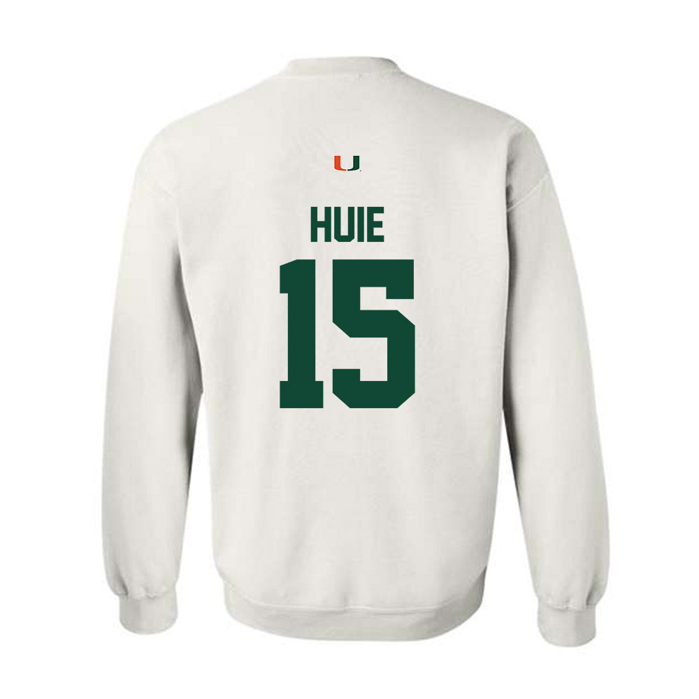 Miami - NCAA Men's Basketball : Kiree Huie - Classic Shersey Crewneck Sweatshirt