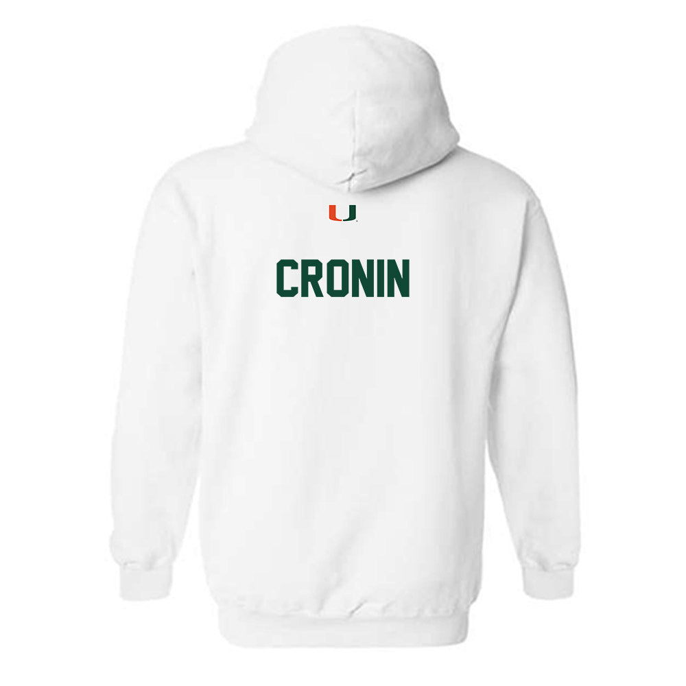Miami - NCAA Women's Cross Country : Milla Cronin - Classic Shersey Hooded Sweatshirt-1