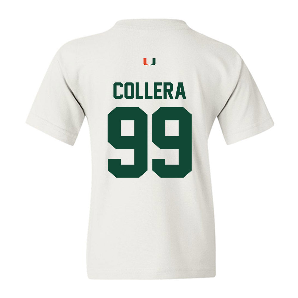 Miami - NCAA Baseball : Lazaro Collera - Classic Shersey Youth T-Shirt-1