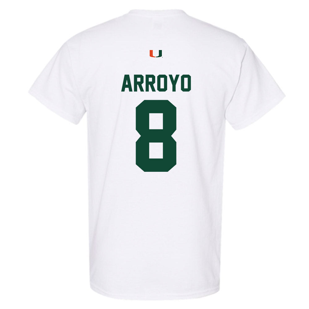 Miami - NCAA Football : Elijah Arroyo - Classic Shersey T-Shirt-1