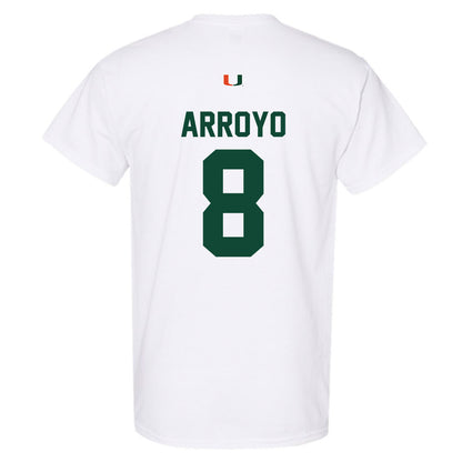 Miami - NCAA Football : Elijah Arroyo - Classic Shersey T-Shirt-1