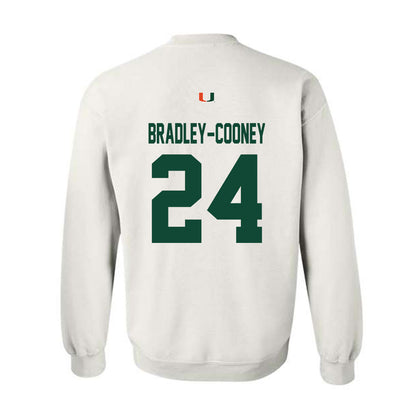 Miami - NCAA Baseball : Packy Bradley-Cooney - Classic Shersey Crewneck Sweatshirt-1
