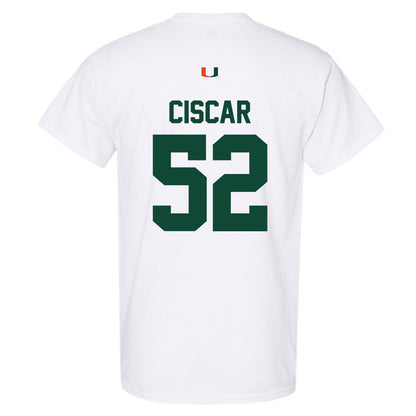 Miami - NCAA Baseball : Anthony Ciscar - Classic Shersey T-Shirt-1