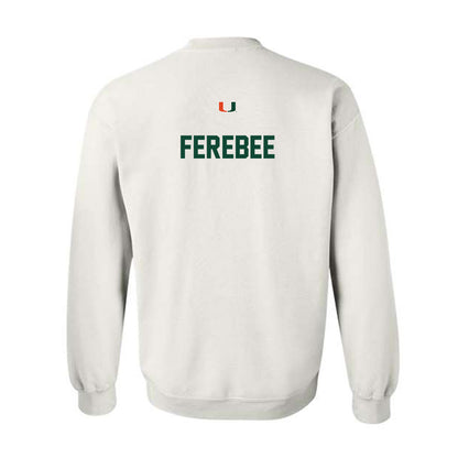 Miami - NCAA Women's Rowing : Trinity Ferebee - Classic Shersey Crewneck Sweatshirt