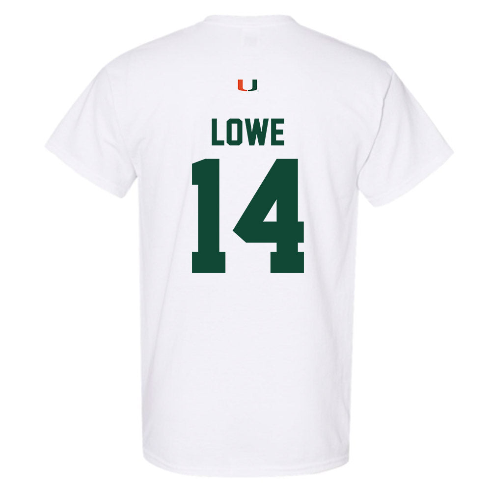 Miami - NCAA Football : Hayden Lowe - Classic Shersey T-Shirt-1
