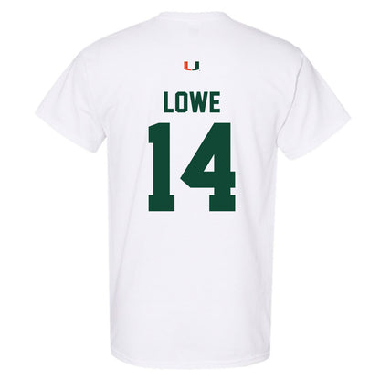 Miami - NCAA Football : Hayden Lowe - Classic Shersey T-Shirt-1