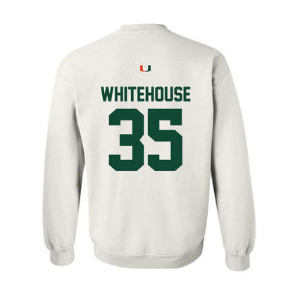 Miami - NCAA Football : Jack Whitehouse - Classic Shersey Crewneck Sweatshirt