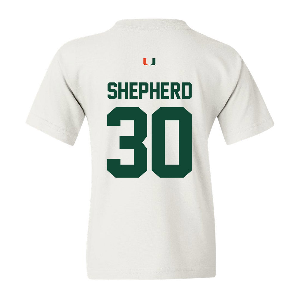 Miami - NCAA Women's Soccer : Zoe Shepherd - Classic Shersey Youth T-Shirt