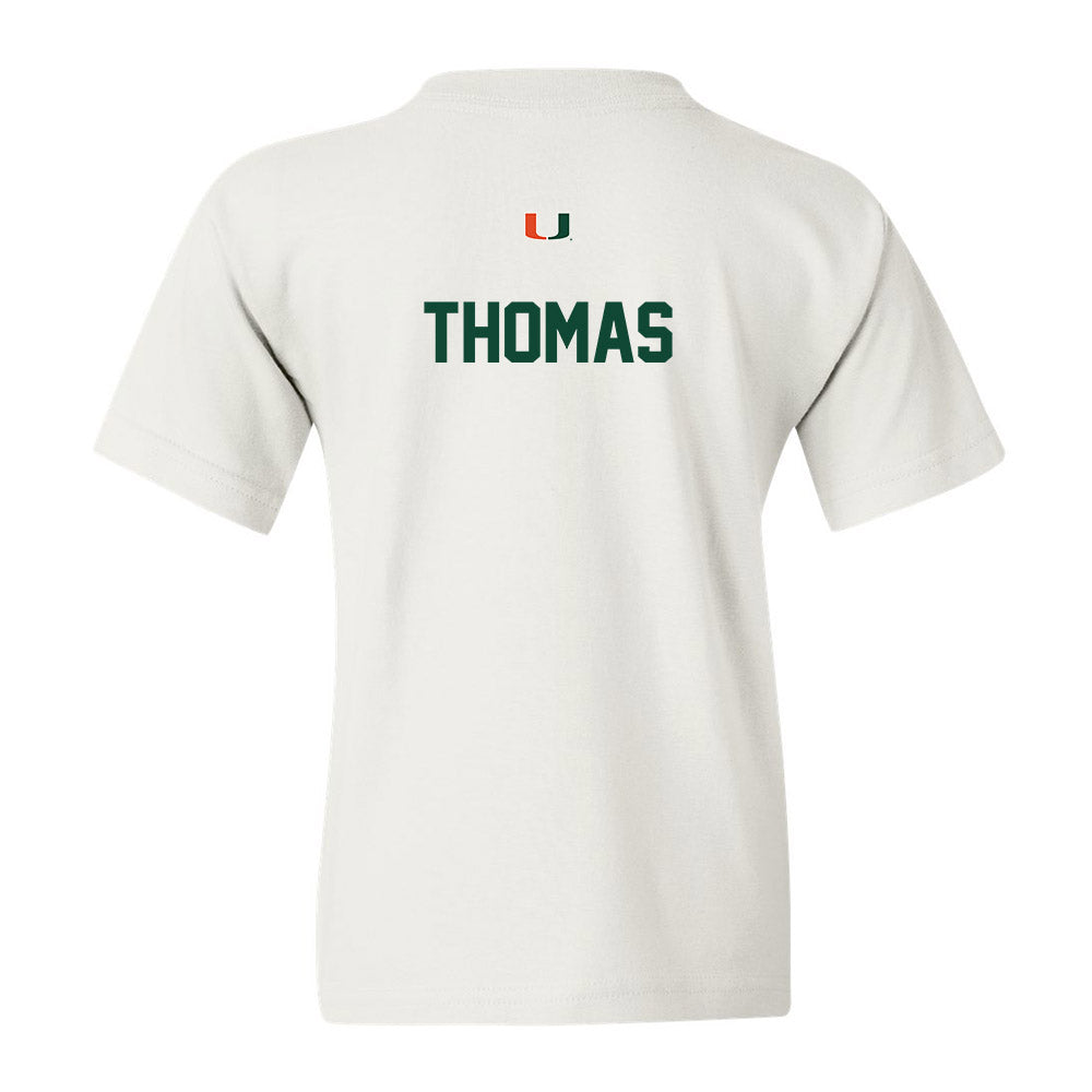 Miami - NCAA Men's Track & Field : Matthew Thomas - Classic Shersey Youth T-Shirt