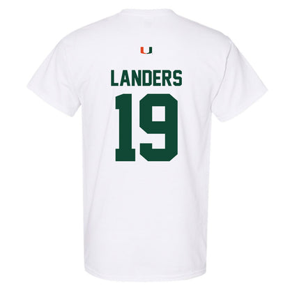 Miami - NCAA Women's Soccer : Maddie Landers - Classic Shersey T-Shirt-1