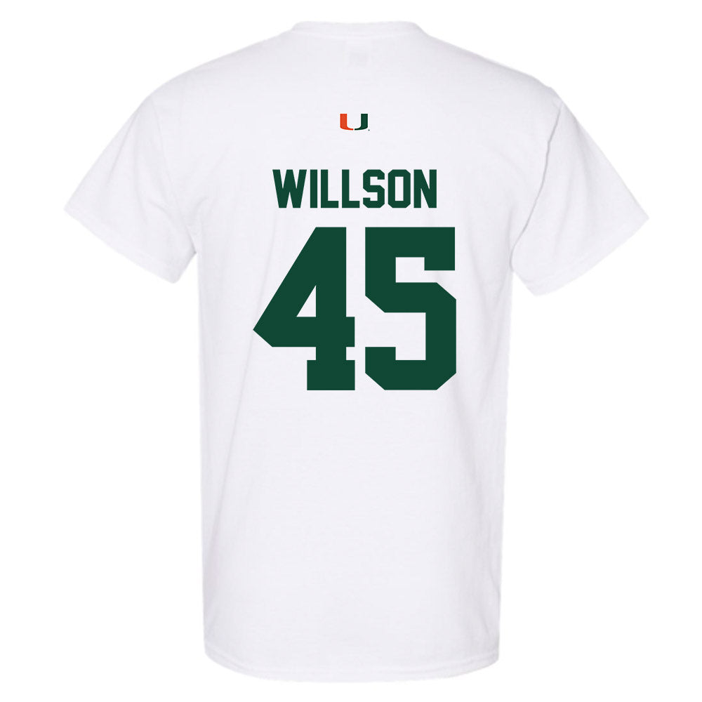 Miami - NCAA Women's Soccer : Gray Willson - Classic Shersey T-Shirt