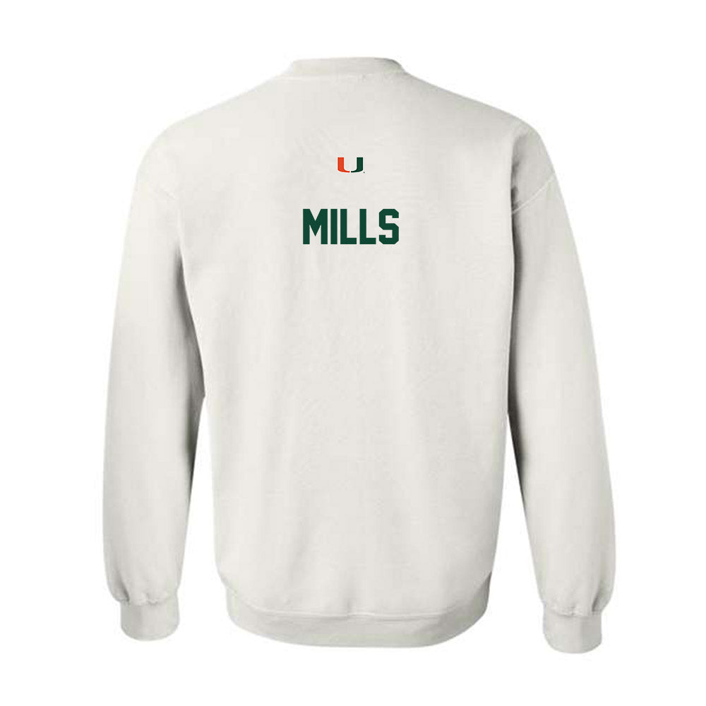 Miami - NCAA Women's Track & Field : Jemima Mills - Classic Shersey Crewneck Sweatshirt-1