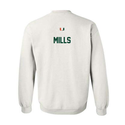 Miami - NCAA Women's Track & Field : Jemima Mills - Classic Shersey Crewneck Sweatshirt-1