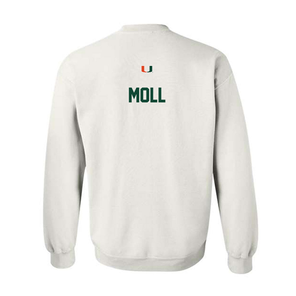 Miami - NCAA Women's Swimming & Diving : Simone Moll - Classic Shersey Crewneck Sweatshirt