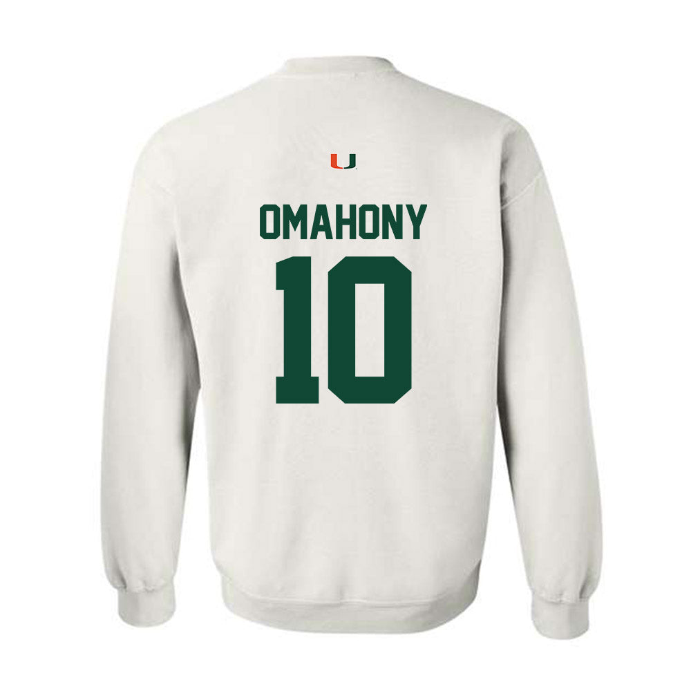 Miami - NCAA Women's Soccer : Eabha Omahony - Classic Shersey Crewneck Sweatshirt-1
