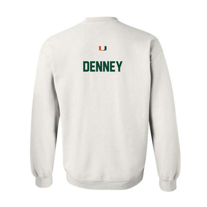 Miami - NCAA Women's Track & Field : Olivia Denney - Classic Shersey Crewneck Sweatshirt-1