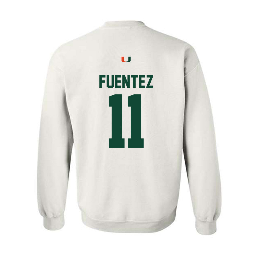 Miami - Women's Volleyball Alumni : Blair Fuentez - Classic Shersey Crewneck Sweatshirt